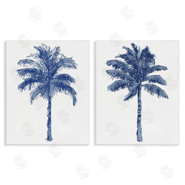 stupell industries Kristen Drew | Modern Brushed Palm Trees