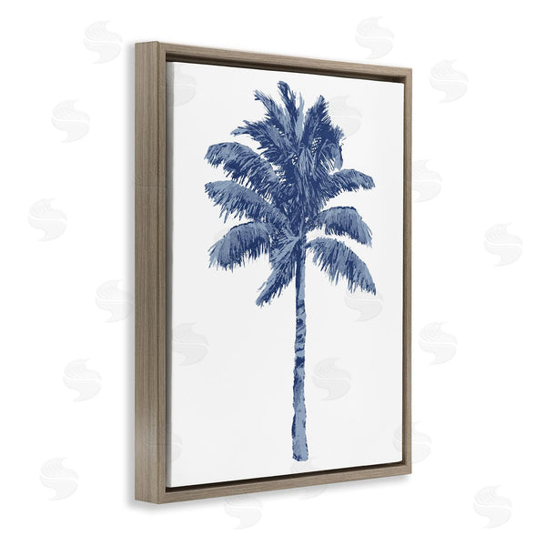 Stupell Industries Kristen Drew | Modern Palm Tree In Blue
