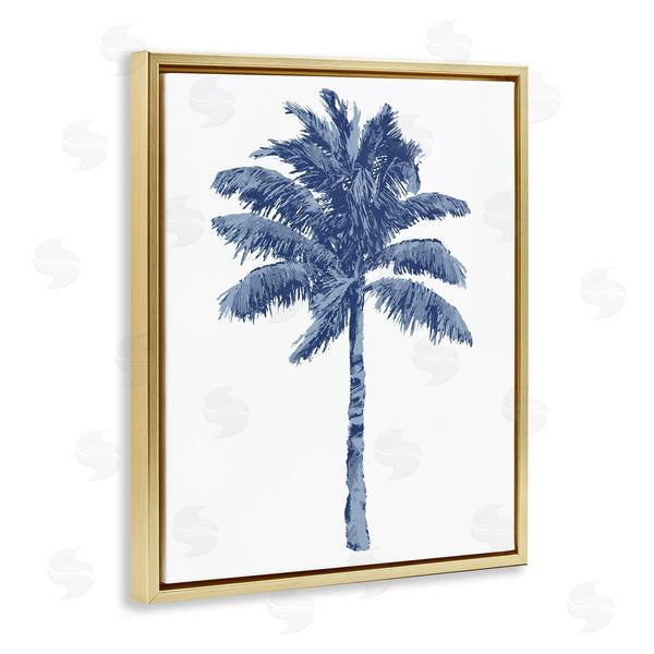 Stupell Industries Kristen Drew | Modern Palm Tree In Blue
