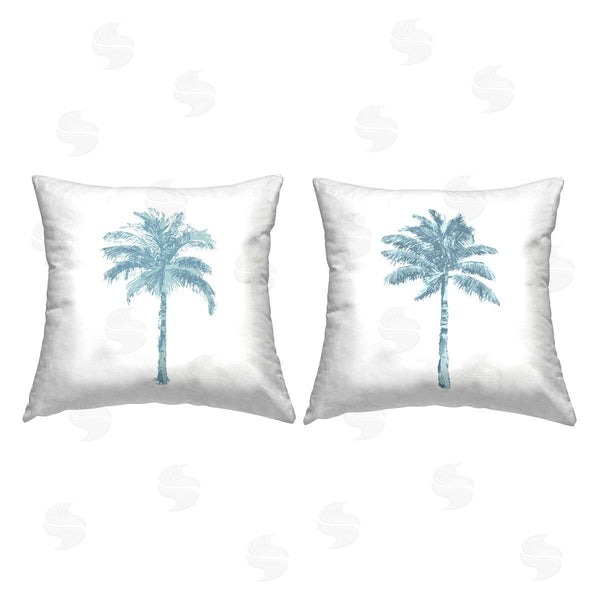 stupell industries Kristen Drew | Modern Palm Tree Tropical Printed Throw Pillow Set