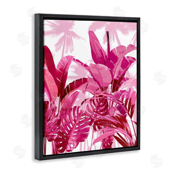 Stupell Industries Kristen Drew | Modern Pink Palms Wall Art