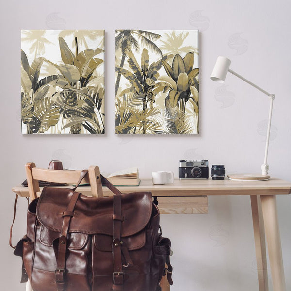 Stupell Industries Kristen Drew | Tropical Jungle Plants Vegetation Wall Art