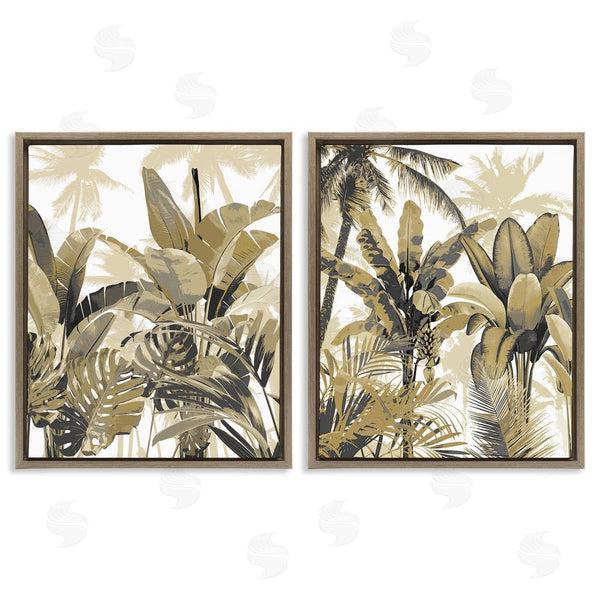 Stupell Industries Kristen Drew | Tropical Jungle Plants Vegetation Wall Art