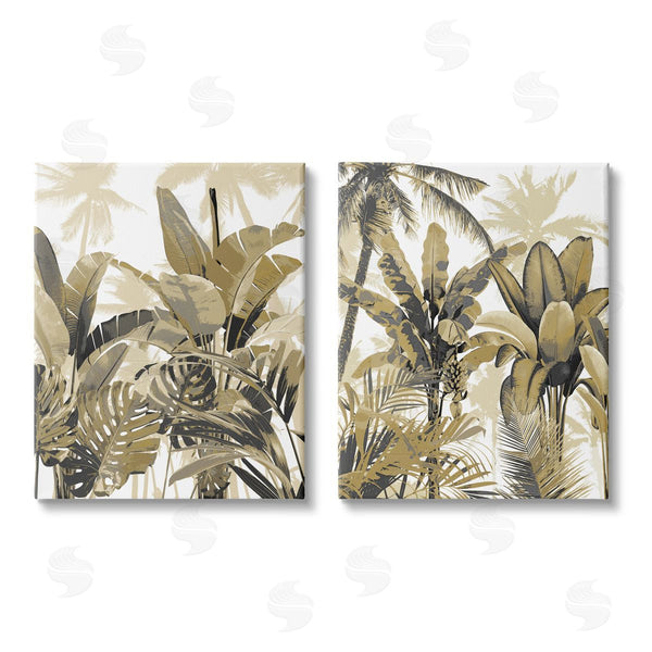 stupell industries Kristen Drew | Tropical Jungle Plants Vegetation Wall Art