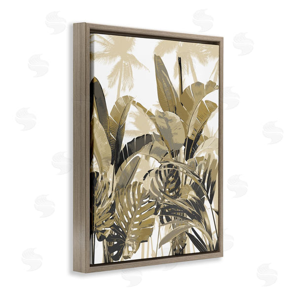 Stupell Industries Kristen Drew | Tropical Layered Summer Palms Wall Art