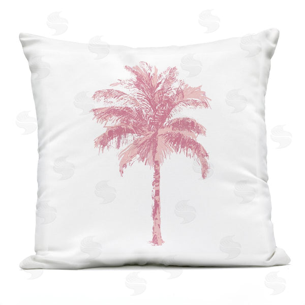 Stupell Industries Kristen Drew | Tropical Pink Palm Casual Printed Throw Pillow