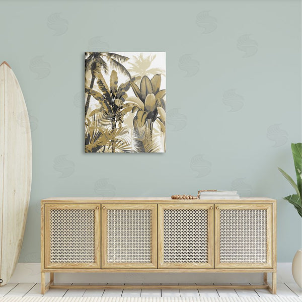 Stupell Industries Kristen Drew | Tropical Varied Layered Palms Wall Art