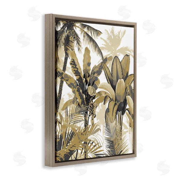Stupell Industries Kristen Drew | Tropical Varied Layered Palms Wall Art