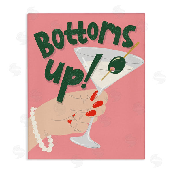 stupell industries Kristina Hultkrantz | Bottoms Up with Martini