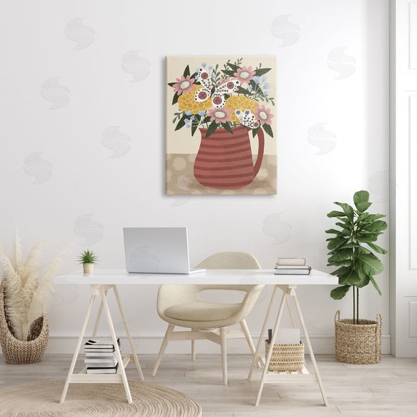 Stupell Industries Kristina Hultkrantz | Casual Patterned Mixed Bouquet Wall Art