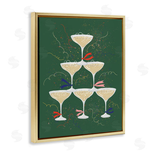 Stupell Industries Kristina Hultkrantz | Celebration Drinks Tower