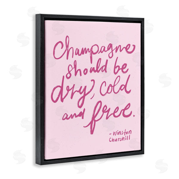 Stupell Industries Kristina Hultkrantz | Dry Cold Free Champagne