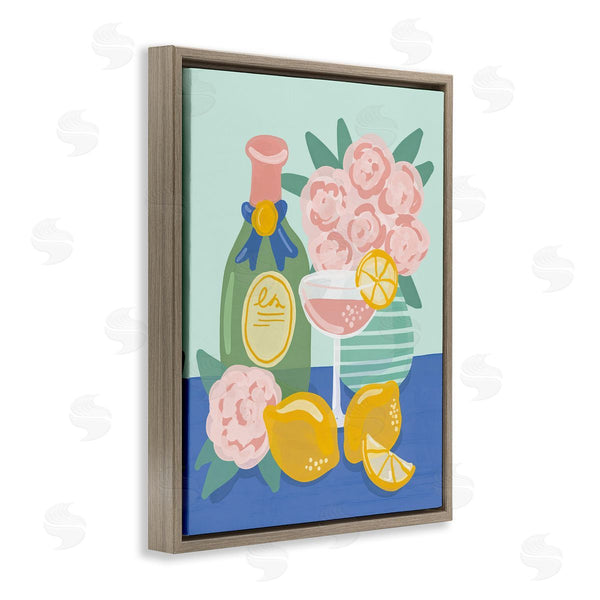 Stupell Industries Kristina Hultkrantz | Lemons & Drinks Still Life