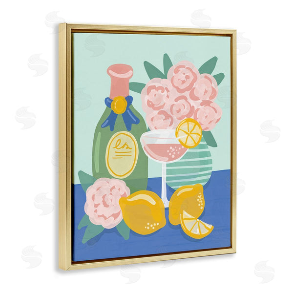 Stupell Industries Kristina Hultkrantz | Lemons & Drinks Still Life