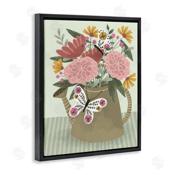 Stupell Industries Kristina Hultkrantz | Mixed Dahlia Gardening Bouquet Wall Art