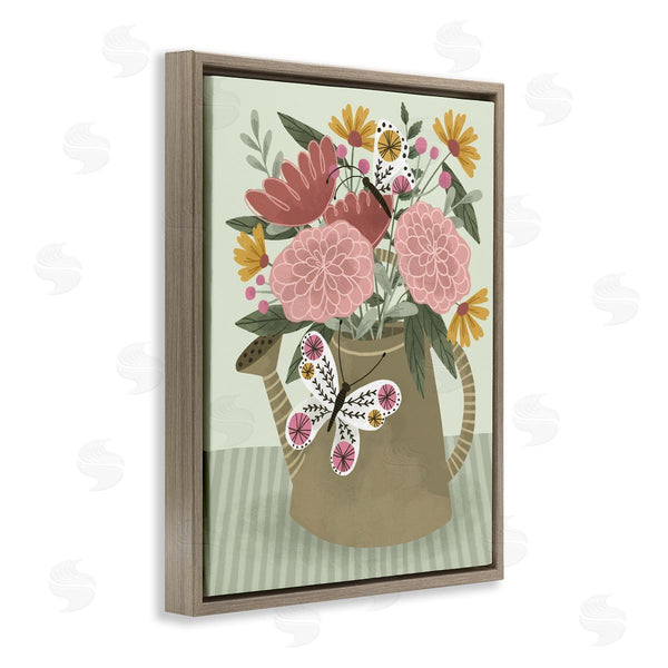 Stupell Industries Kristina Hultkrantz | Mixed Dahlia Gardening Bouquet Wall Art