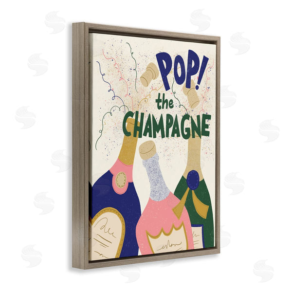 Stupell Industries Kristina Hultkrantz | Pop The Champagne Celebrate