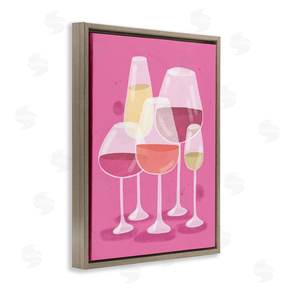 Stupell Industries Kristina Hultkrantz | Varied Wine Glasses