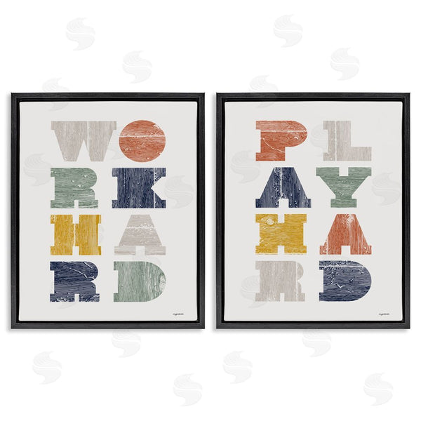 Stupell Industries Lady Louise Designs | Children's Block Typography Phrase Wall Art