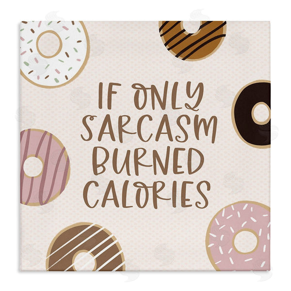 stupell industries Lady Louise Designs | Sassy Sarcasm Burning Calories Wall Art