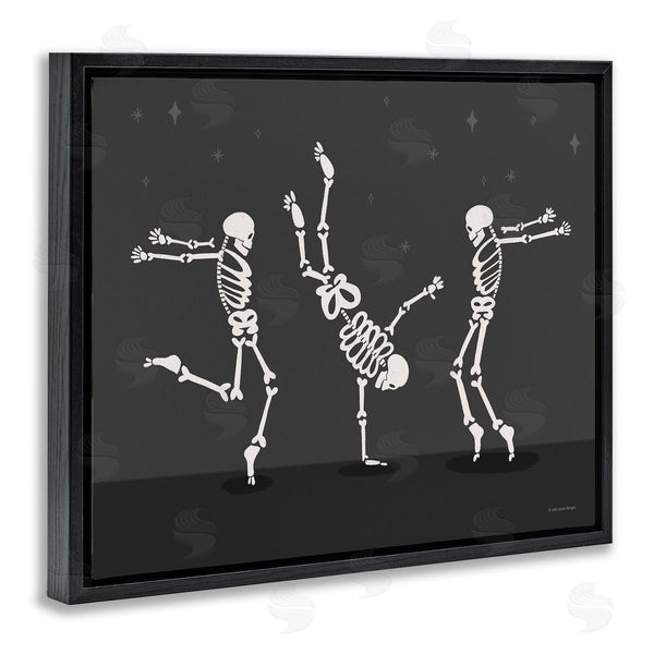 Stupell Industries Lady Louise Designs | Three Dancing Skeletons Wall Art