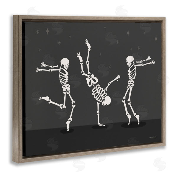 Stupell Industries Lady Louise Designs | Three Dancing Skeletons Wall Art