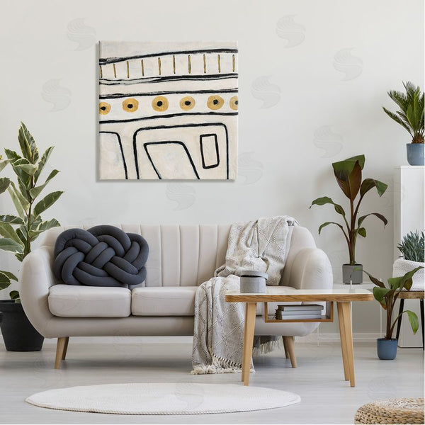 Stupell Industries Lanie Loreth | Abstract Outline Shapes Pattern Wall Art