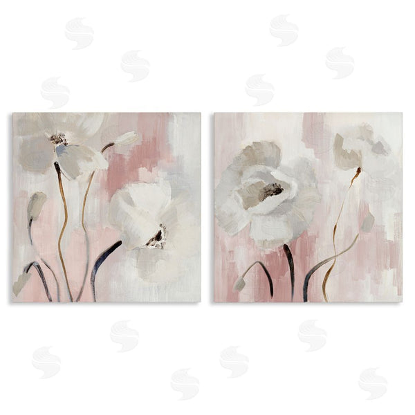 stupell industries Lanie Loreth | Abstract White Poppies Wall Art