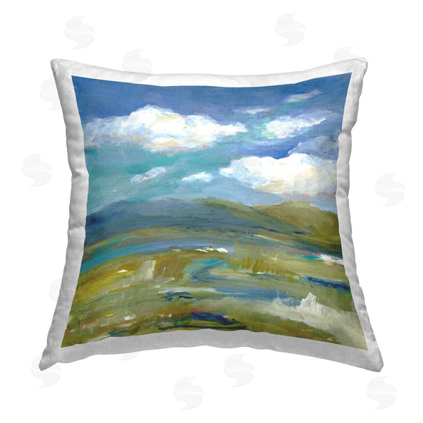 stupell industries Lanie Loreth | All Its Beauty Landscape Printed Throw Pillow