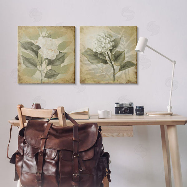 Stupell Industries Lanie Loreth | Aubergine White Hydrangeas Wall Art