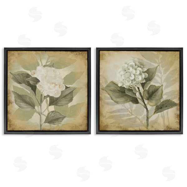 Stupell Industries Lanie Loreth | Aubergine White Hydrangeas Wall Art