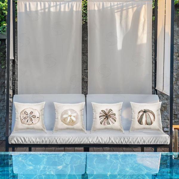 Stupell Industries Lanie Loreth | Beige Sand Creatures Throw Pillow