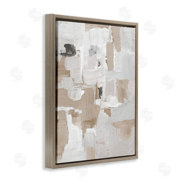 Stupell Industries Lanie Loreth | Beige & White Peace Wall Art
