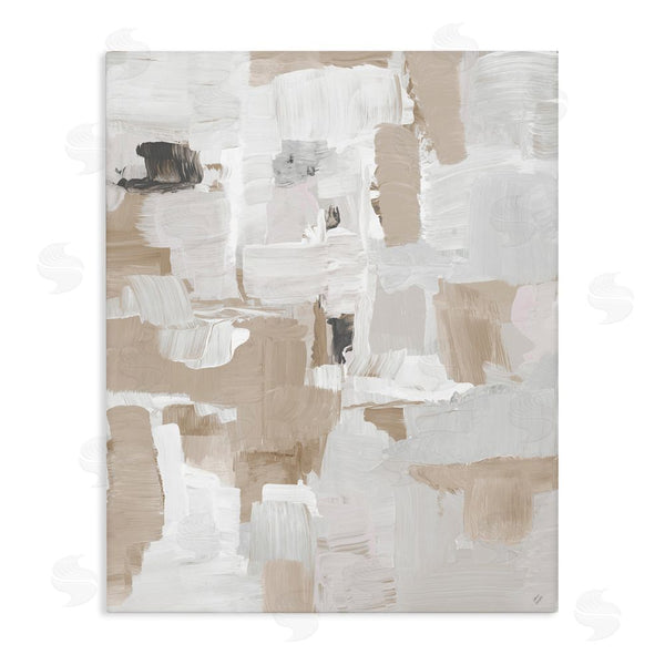 stupell industries Lanie Loreth | Beige & White Peace Wall Art
