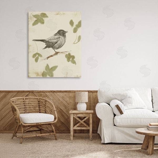 Stupell Industries Lanie Loreth | Bird Scene Over Neutral Wall Art
