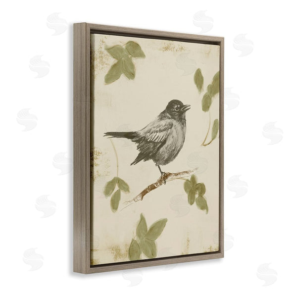 Stupell Industries Lanie Loreth | Bird Scene Over Neutral Wall Art