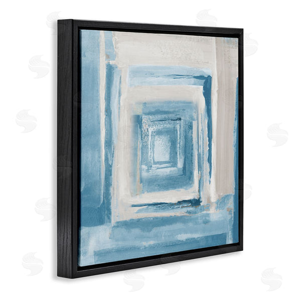 Stupell Industries Lanie Loreth | Blue And Beige Squares