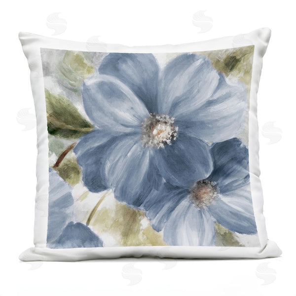 Stupell Industries Lanie Loreth | Blue Beauty Blossoms Throw Pillow