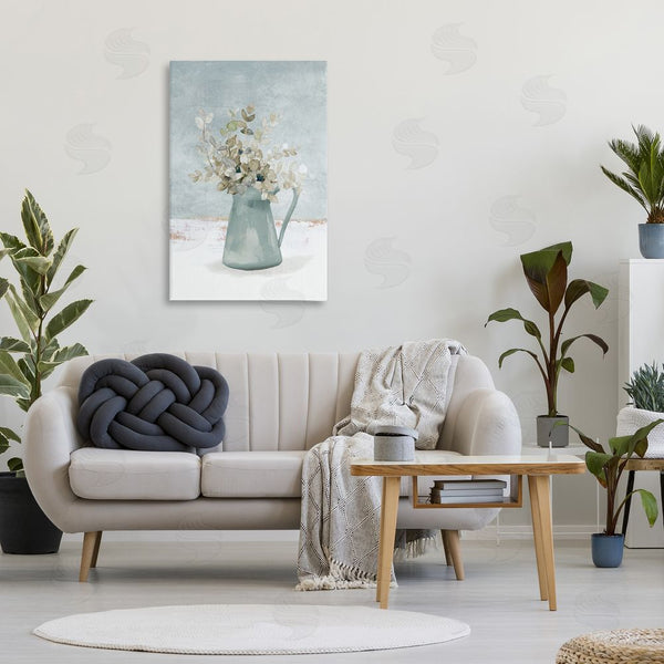 Stupell Industries Lanie Loreth | Blue Botanical Arrangement Wall Art