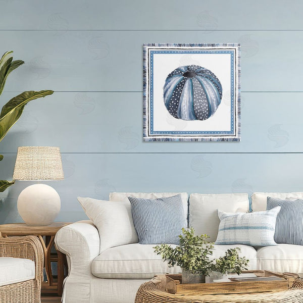 Stupell Industries Lanie Loreth | Blue Dotted Pumpkin Wall Art