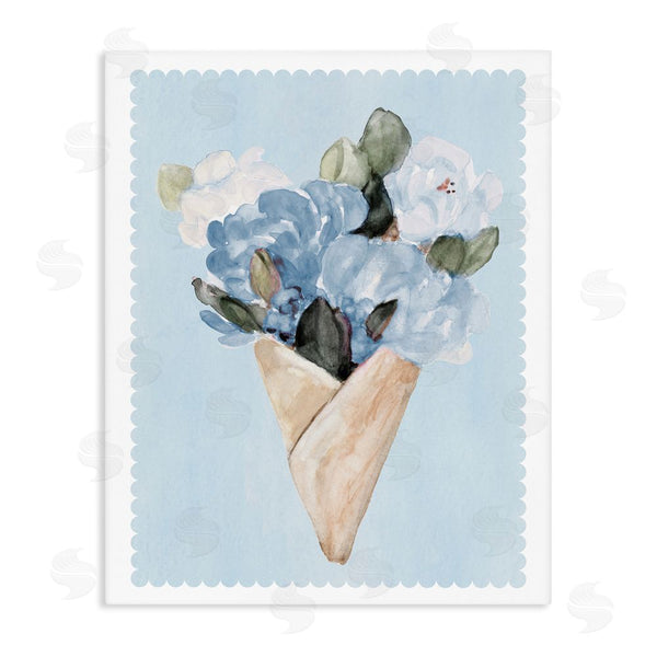 stupell industries Lanie Loreth | Blue Gift Bouquet Wall Art
