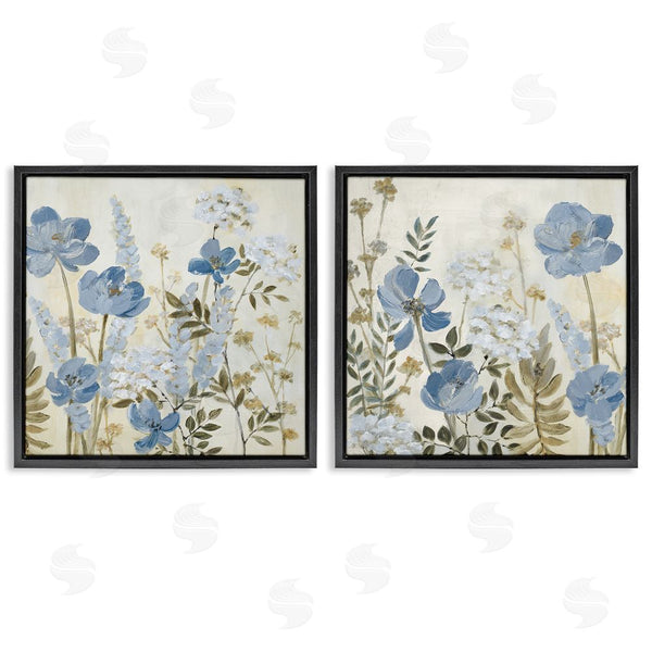 Stupell Industries Lanie Loreth | Blue Peaceful Garden Wall Art