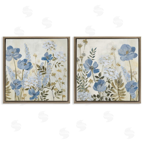 Stupell Industries Lanie Loreth | Blue Peaceful Garden Wall Art