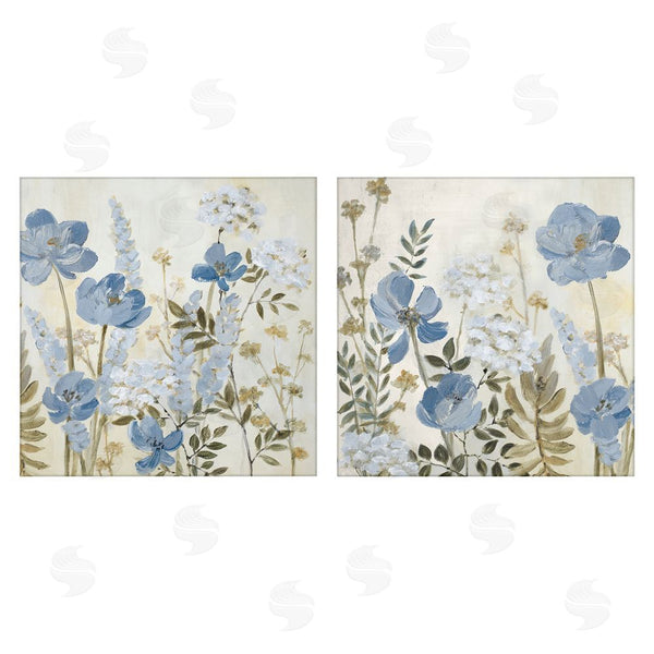 stupell industries Lanie Loreth | Blue Peaceful Garden Wall Art