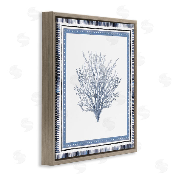 Stupell Industries Lanie Loreth | Bordered Oceanic Coral