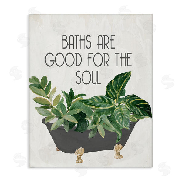 stupell industries Lanie Loreth | Botanical Bath Phrase Wall Art