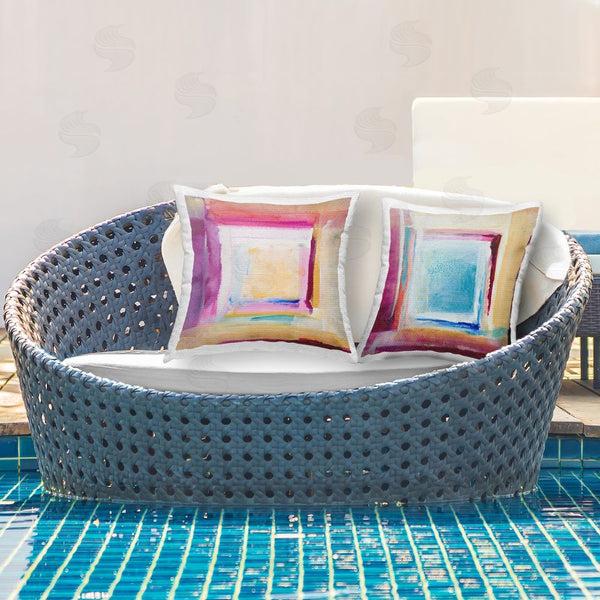 Stupell Industries Lanie Loreth | Brand New Day Abstract Throw Pillow