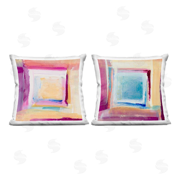 stupell industries Lanie Loreth | Brand New Day Abstract Throw Pillow