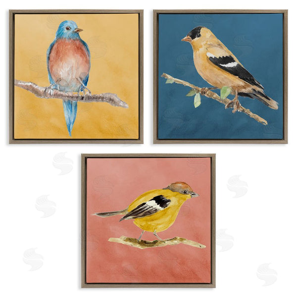 Stupell Industries Lanie Loreth | Brilliant Birds On Branches Wall Art