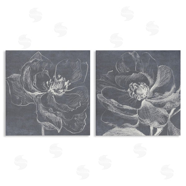 stupell industries Lanie Loreth | Chalkboard Magnolia Blossom Wall Art